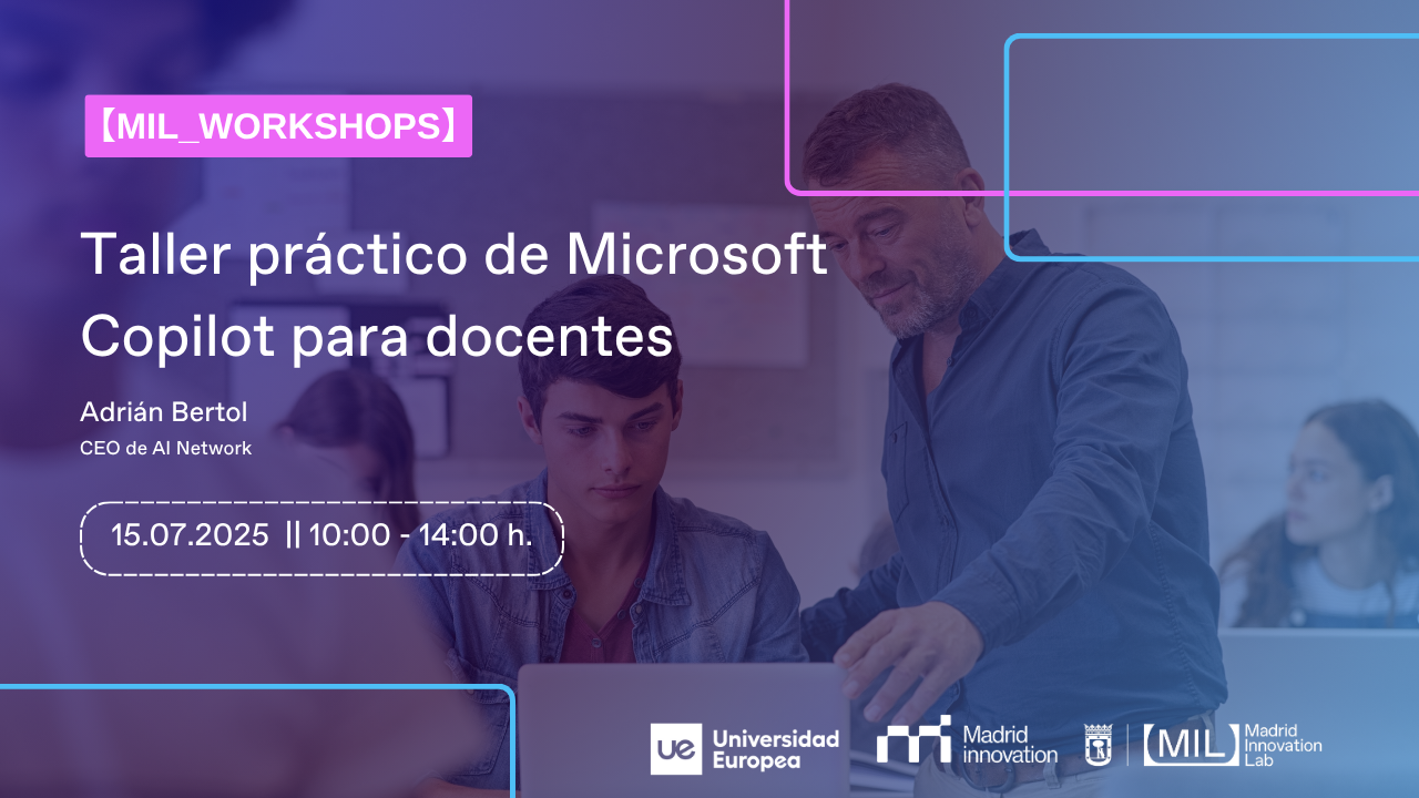 Taller práctico de Microsoft Copilot para docentes
