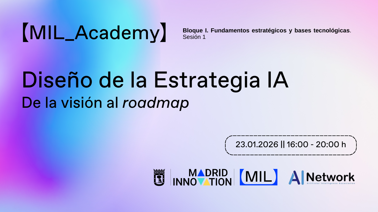 MIL Academy. Diseño de la estrategia IA. De la visión al roadmap