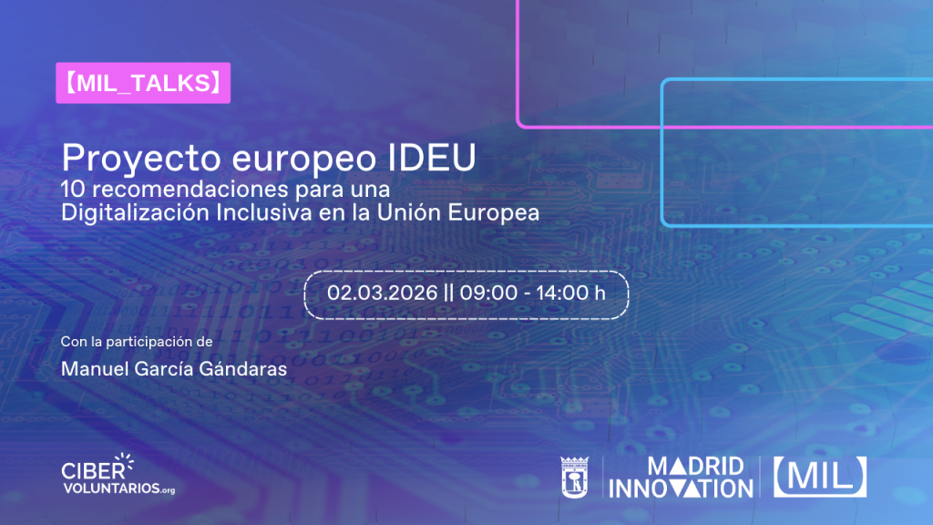 Proyecto europeo IDEU 10 recomendaciones para una Digitalización Inclusiva en la Unión Europea