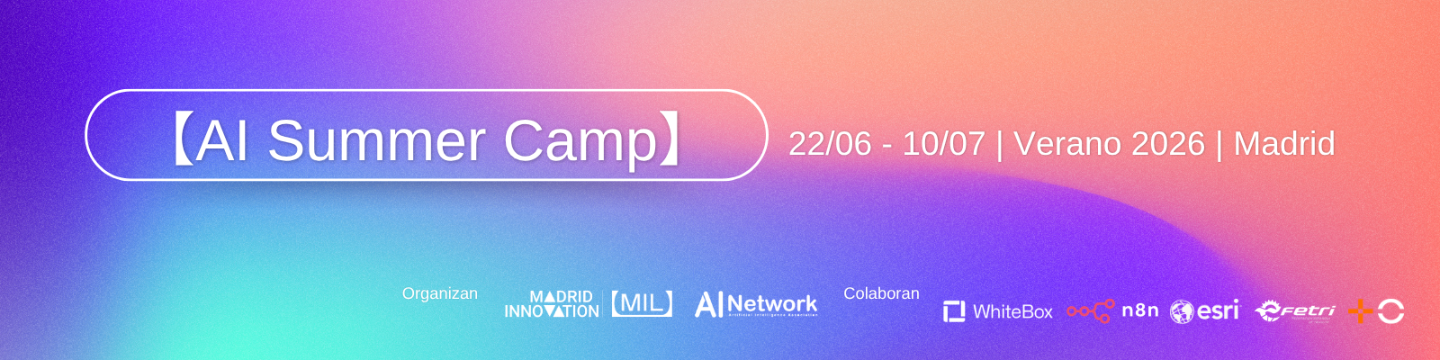 Banner (1600x400) - AI Summer Camp 2026