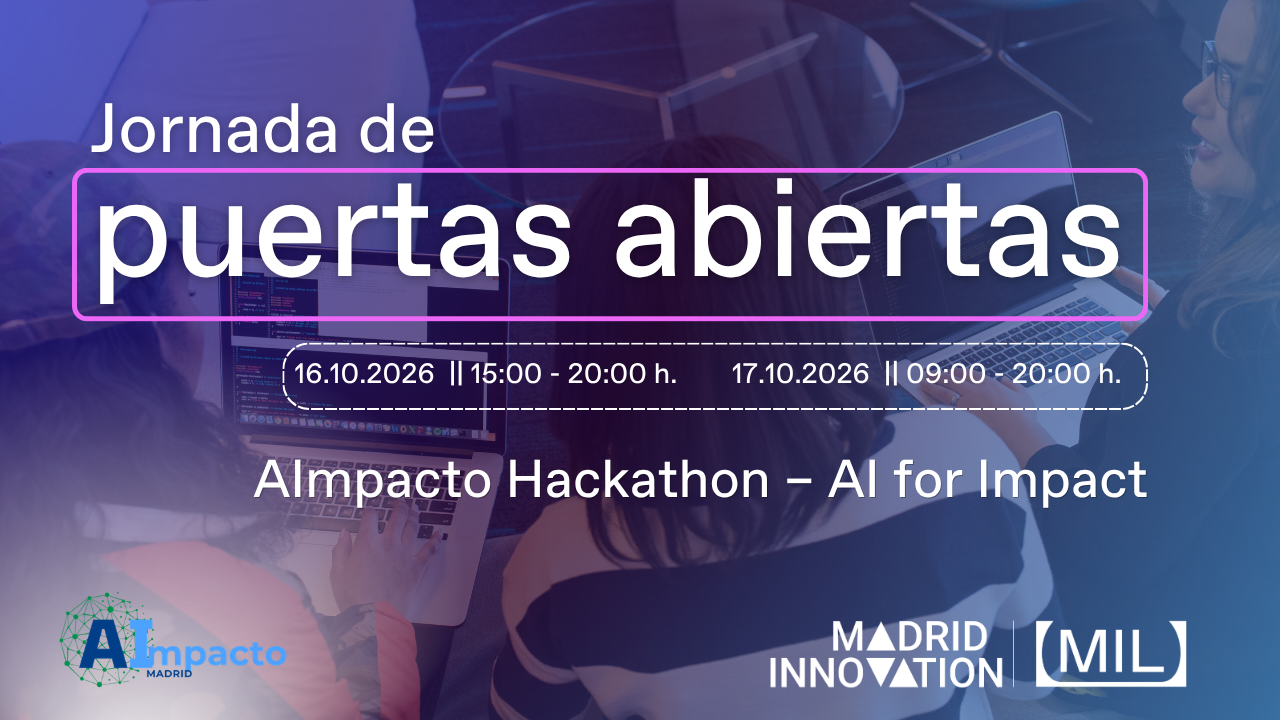 Jornada de Puertas abiertas AImpacto Hackathon – AI for Impact