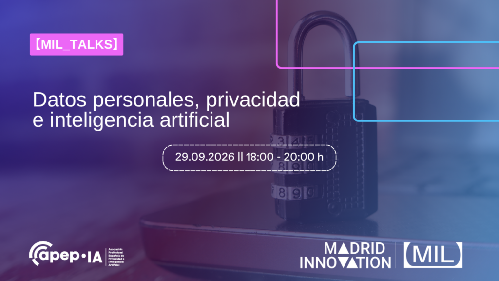 Datos personales, privacidad e inteligencia artificial