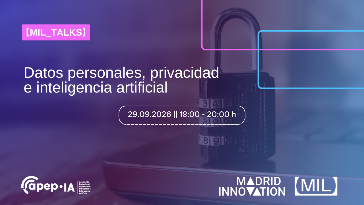 Datos personales, privacidad e inteligencia artificial